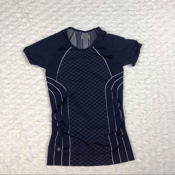 Athleta Tops - Athleta side ruching work out top